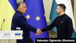 Viktor Orban və Volodimir Zelenski