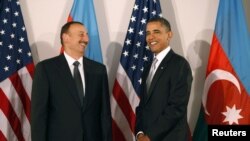 Azərbaycan prezidenti İlham Əliyev və ABŞ prezidenti Barack Obama, 2010