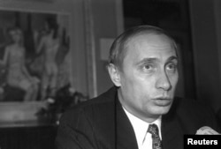 1995 год, первая пресс-конференция Владимира Путина на посту первого заместителя мэра Санкт-Петербурга