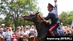 Шоу казаков в Симферополе, июль 2015 года. Архивное фото 