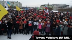 Марш Немцова в Санкт-Петербурге