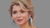 Gulnara Karimovanın bu portretini rəssam Mārtiņš Upītis çəkib